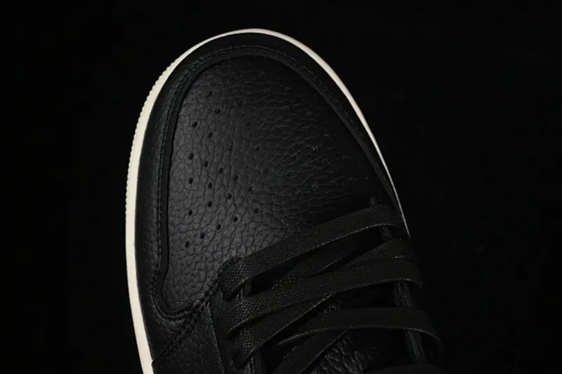 All categories Air Jordan Jordan series basketball shoes Air Jordan 1 Low Air Jordan 1 Low "Black Sail" AJ1 Joe 1 solid color low-top retro culture basketball shoes 848775-005